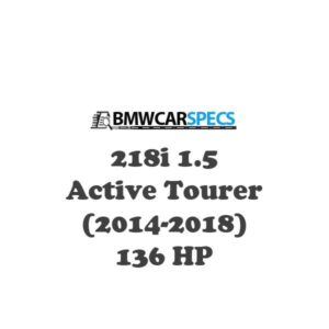 BMW 218i 1.5 Active Tourer (2014-2018) 136 HP