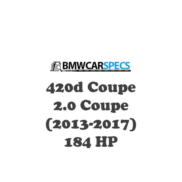 BMW 420d Coupe 2.0 Coupe (2013-2017) 184 HP