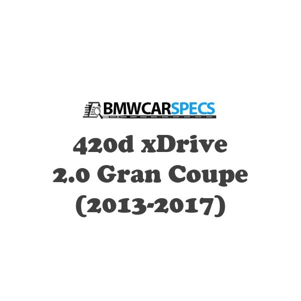 BMW 420d xDrive 2.0 Gran Coupe (2013-2017)