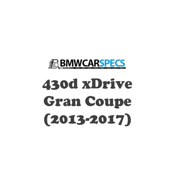 BMW 430d xDrive Gran Coupe (2013-2017)