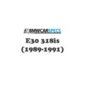 BMW E30 318is (1989-1991)