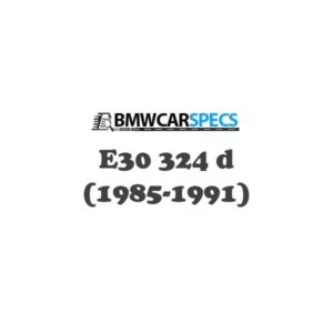 BMW E30 324 d (1985-1991)