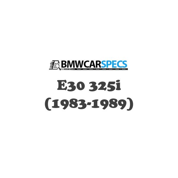 BMW E30 325i (1983-1989)