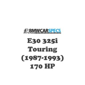 BMW E30 325i Touring (1987-1993) 170 HP