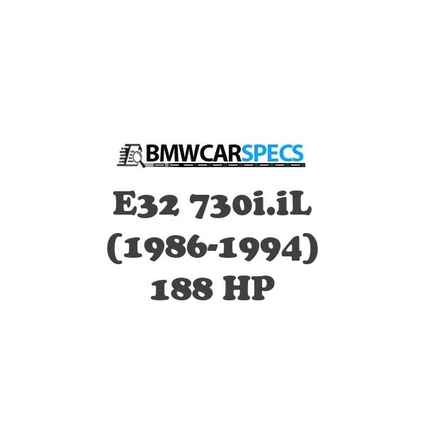 BMW E32 730i.iL (1986-1994) 188 HP