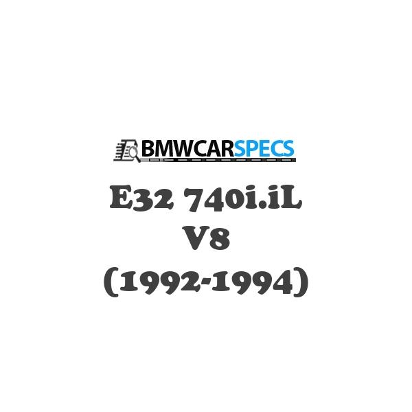 BMW E32 740i.iL V8 (1992-1994)