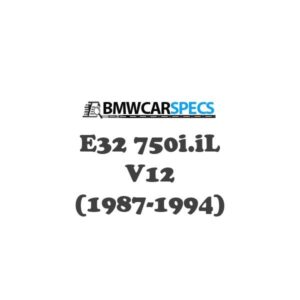 BMW E32 750i.iL V12 (1987-1994)