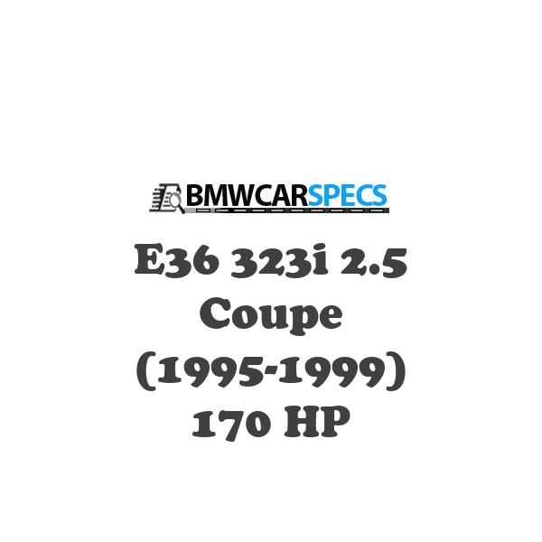 BMW E36 323i 2.5 Coupe (1995-1999) 170 HP