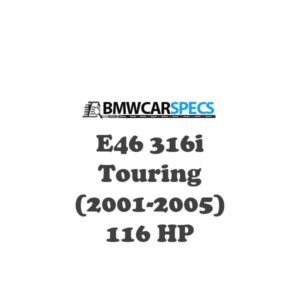 BMW E46 316i Touring (2001-2005) 116 HP