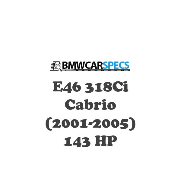 BMW E46 318Ci Cabrio (2001-2005) 143 HP