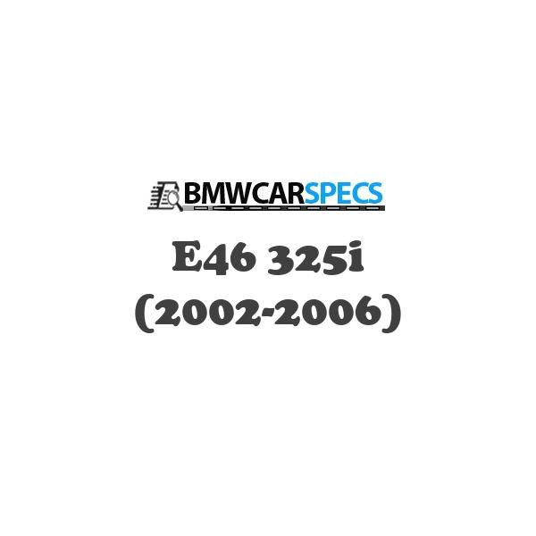 BMW E46 325i (2002-2006)