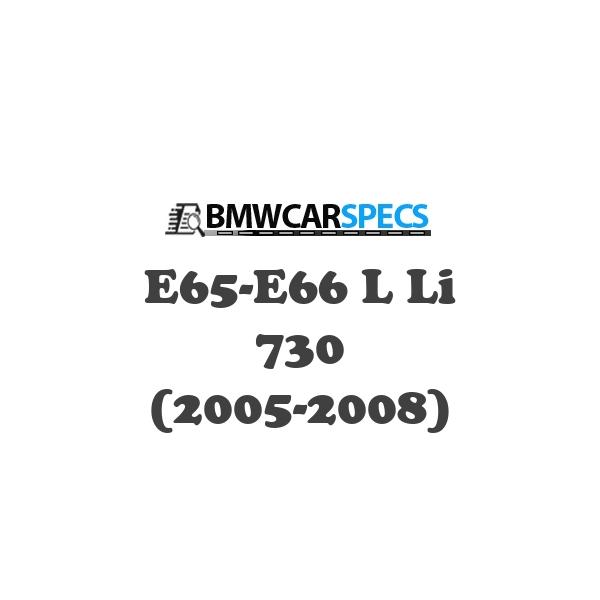 BMW E65-E66 L 730 Li (2005-2008)