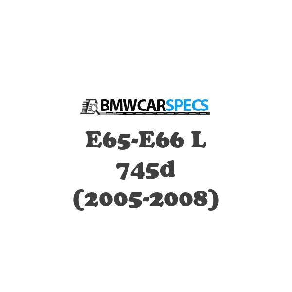 BMW E65-E66 L 745d (2005-2008)