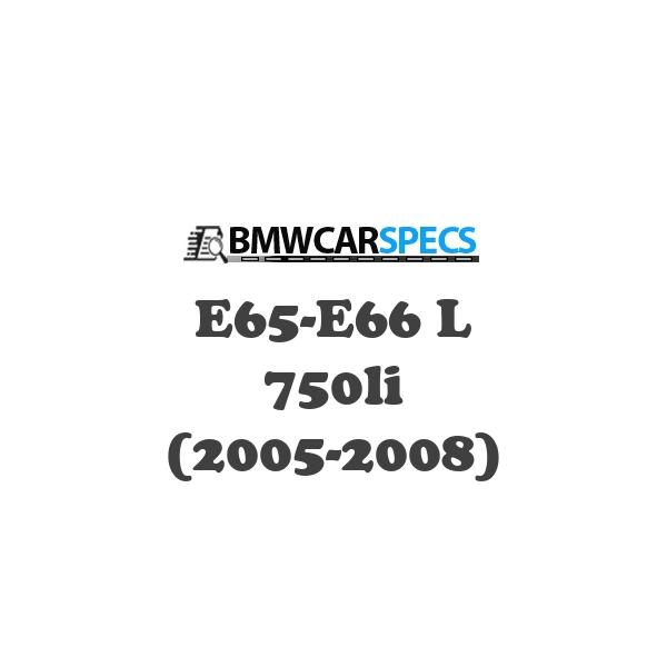 BMW E65-E66 L 750li (2005-2008)