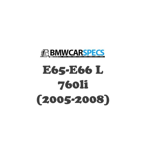 BMW E65-E66 L 760li (2005-2008)