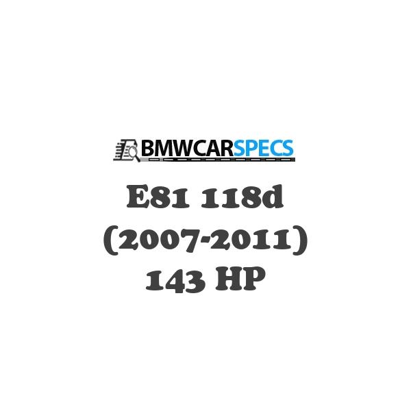 BMW E81 118d (2007-2011) 143 HP