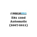 BMW E81 120d Automatic (2007-2011)