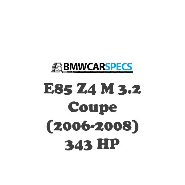 BMW E85 Z4 M Coupe 3.2 (2006-2008) 343 HP