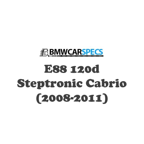 BMW E88 120d Steptronic Cabrio (2008-2011)