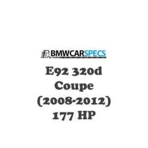BMW E92 320d Coupe (2008-2012) 177 HP
