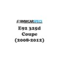 BMW E92 325d Coupe (2008-2012)