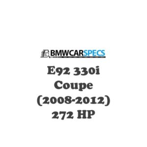 BMW E92 330i Coupe (2008-2012) 272 HP
