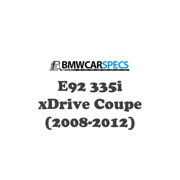 BMW E92 335i xDrive Coupe (2008-2012)