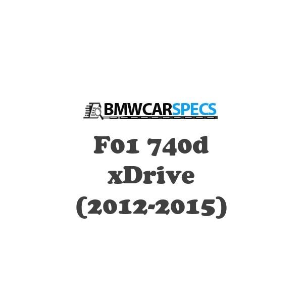 BMW F01 740d xDrive (2012-2015)