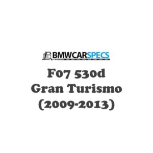 BMW F07 530d Gran Turismo (2009-2013)