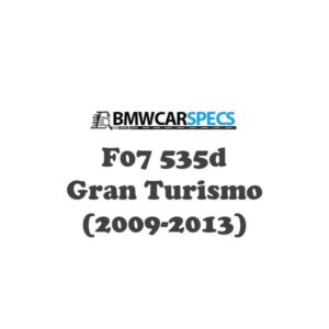 BMW F07 535d Gran Turismo (2009-2013)