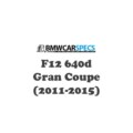 BMW F12 640d Gran Coupe (2011-2015)