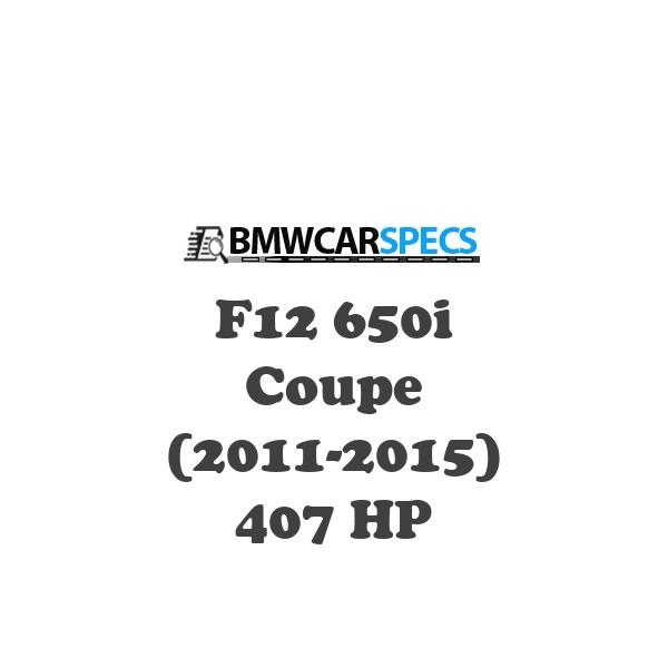 BMW F12 650i Coupe (2011-2015) 407 HP