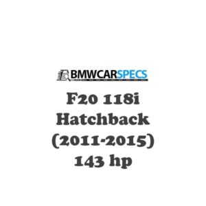BMW F20 118i Hatchback (2011-2015) 143 hp