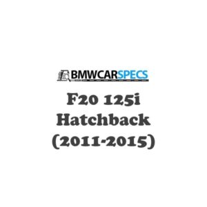 BMW F20 125i Hatchback (2011-2015)