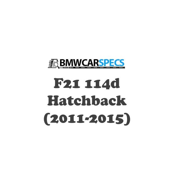BMW F21 114d Hatchback (2011-2015)
