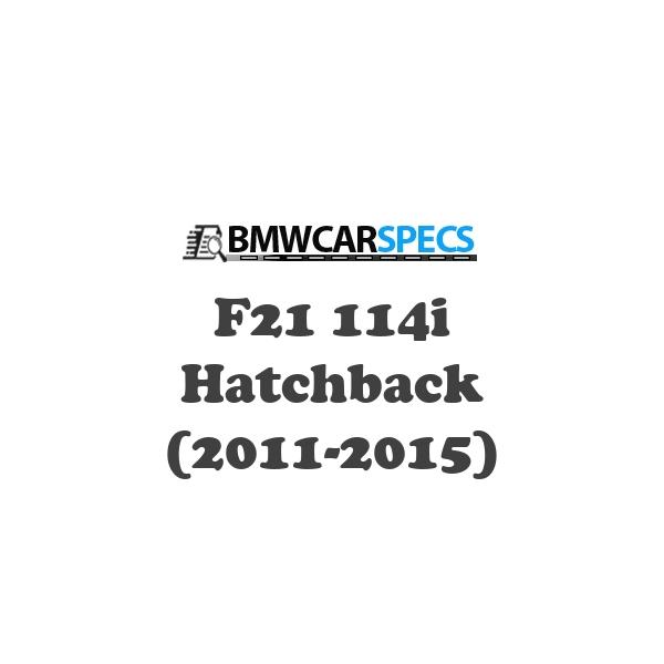 BMW F21 114i Hatchback (2011-2015)