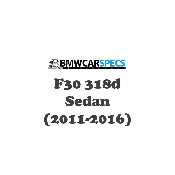 BMW F30 318d Sedan (2011-2016)