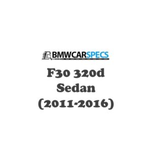 BMW F30 320d Sedan (2011-2016)
