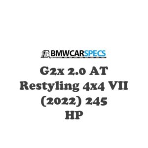 BMW G2x Restyling 2.0 AT 4×4 VII (2022) 245 HP