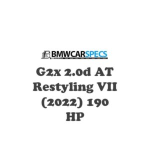 BMW G2x Restyling 2.0d AT VII (2022) 190 HP