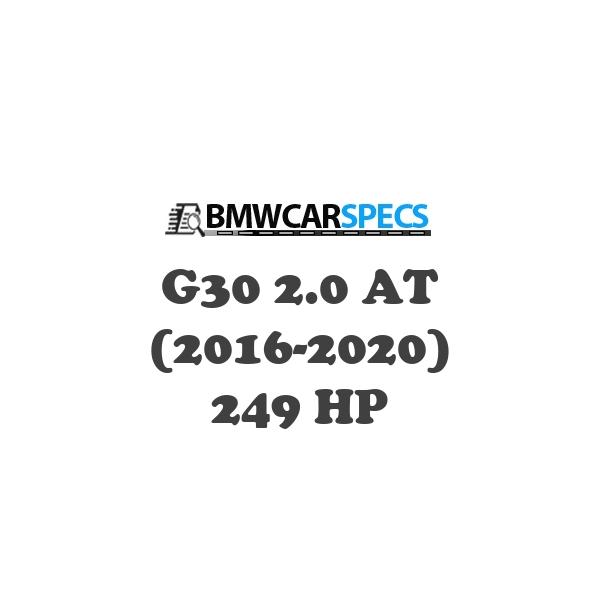 BMW G30 2.0 AT (2016-2020) 249 HP