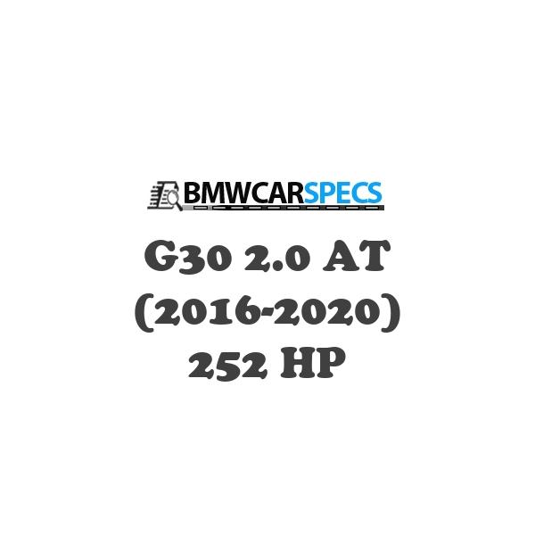 BMW G30 2.0 AT (2016-2020) 252 HP