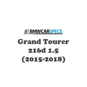 BMW Grand Tourer 216d 1.5 (2015-2018)