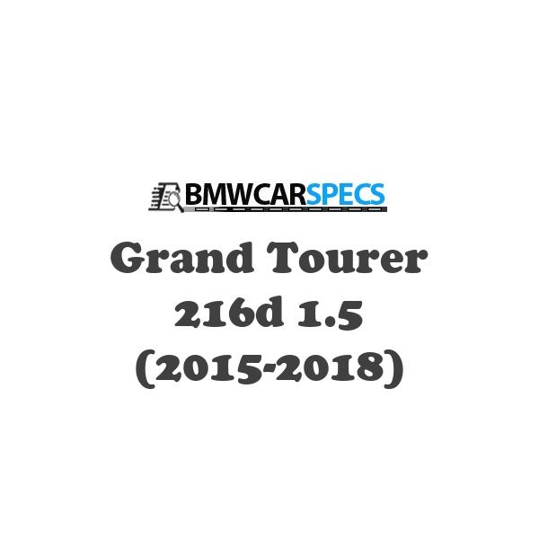 BMW Grand Tourer 216d 1.5 (2015-2018)