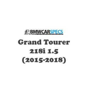 BMW Grand Tourer 218i 1.5 (2015-2018)