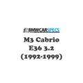 BMW M3 Cabrio E36 3.2 (1992-1999)