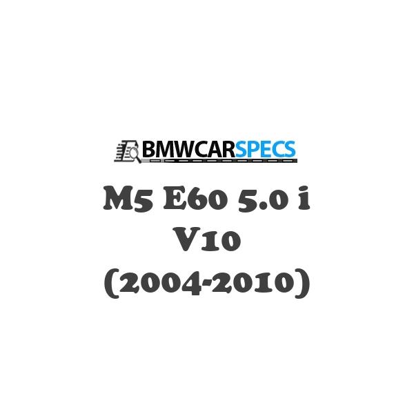 BMW M5 E60 5.0 i V10 (2004-2010)