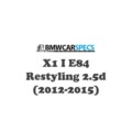 BMW X1 I E84 Restyling 2.5d (2012-2015)