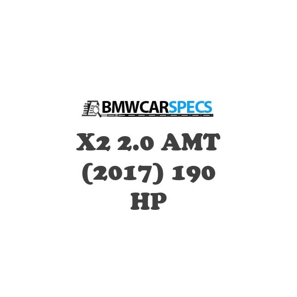BMW X2 2.0 AMT (2017) 190 HP