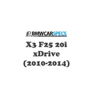 BMW X3 F25 xDrive 20i (2010-2014)